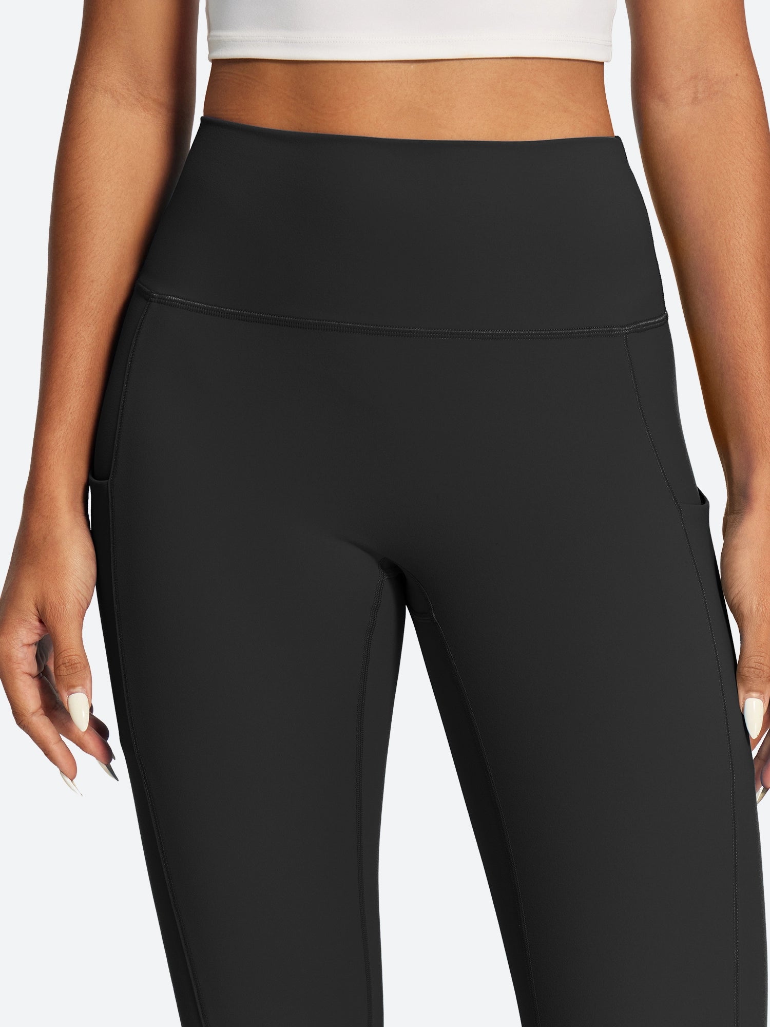 IUGA PowerTight No Front Seam Compression Leggings | Affordable Yoga Leggings & Activewear by IUGA