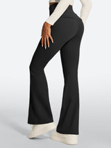 IUGA High Waist Pull On Stretchy Dress Pants With Zipper Pockets | Affordable Yoga Leggings & Activewear by IUGA