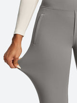 IUGA High Waist Pull On Stretchy Dress Pants With Zipper Pockets | Affordable Yoga Leggings & Activewear by IUGA
