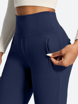 IUGA High Waist Pull On Stretchy Dress Pants With Zipper Pockets | Affordable Yoga Leggings & Activewear by IUGA