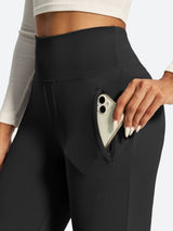 IUGA High Waist Pull On Stretchy Dress Pants With Zipper Pockets | Affordable Yoga Leggings & Activewear by IUGA