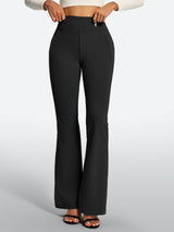 IUGA High Waist Pull On Stretchy Dress Pants With Zipper Pockets | Affordable Yoga Leggings & Activewear by IUGA