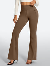 IUGA High Waist Pull On Stretchy Dress Pants With Zipper Pockets | Affordable Yoga Leggings & Activewear by IUGA