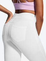 IUGA FlexTight High Waist Denim-Look Leggings With Pockets | Affordable Yoga Leggings & Activewear by IUGA
