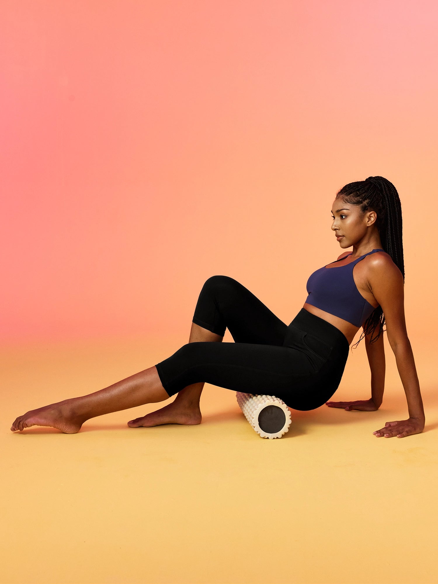 IUGA FlexTight High Waist Denim-Look Capris With Pockets | Affordable Yoga Leggings & Activewear by IUGA
