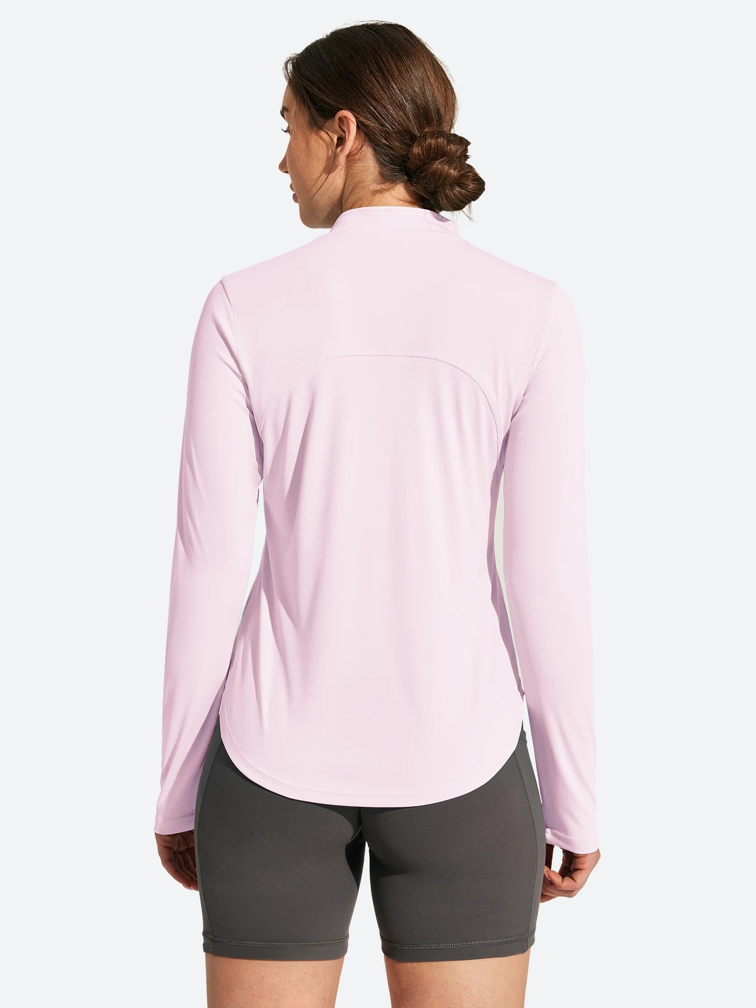 IUGA 1/4 Zip UPF 50+ Quick Dry Long Sleeve Rash Guard | Affordable Yoga Leggings & Activewear by IUGA