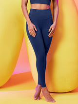 IUGA FlexTight High-Waist Sandwich No Front Seam Tummy Control Leggings With Pockets
