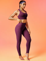 IUGA FlexTight No Front Seam Scrunch Butt Leggings With Pockets | Affordable Yoga Leggings & Activewear by IUGA