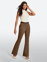 IUGA Stretchy Pull On Bootcut Work Pants With Pockets - IUGA