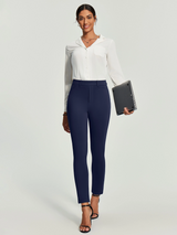 IUGA Pull On Stretchy Work Pants With Pockets | Affordable Yoga Leggings & Activewear by IUGA