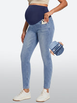 IUGA Over Belly Comfy Stretch Maternity Jeans | Affordable Yoga Leggings & Activewear by IUGA